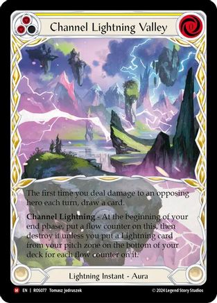 Channel Lightning Valley [ROS077] (Rosetta)  Rainbow Foil-1