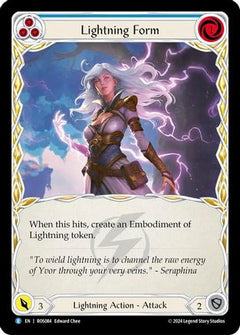Lightning Form (Blue) [ROS084] (Rosetta)  Rainbow Foil-1