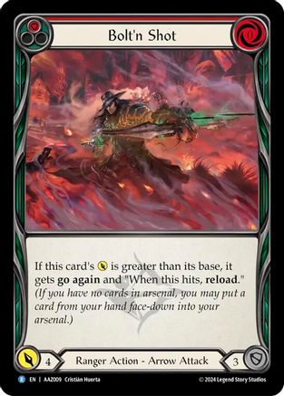 Bolt'n' Shot (Red) [AAZ009] (Armory Deck: Azalea)-1