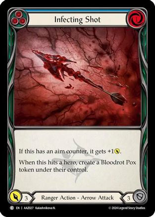 Infecting Shot (Blue) [AAZ027] (Armory Deck: Azalea)-1
