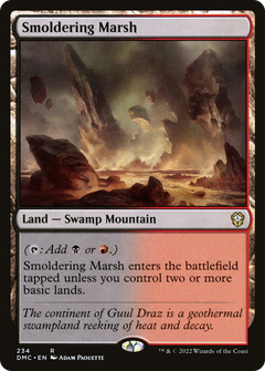Smoldering Marsh [Dominaria United Commander]-1