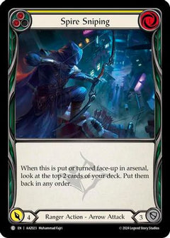 Spire Sniping (Yellow) [AAZ023] (Armory Deck: Azalea)-1