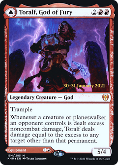 Toralf, God of Fury // Toralf's Hammer [Kaldheim Prerelease Promos]-3