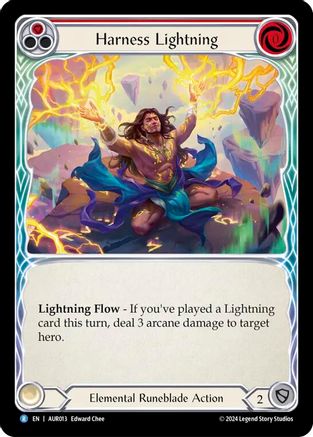 Harness Lightning (Red) [AUR013] (1st Strike)-1