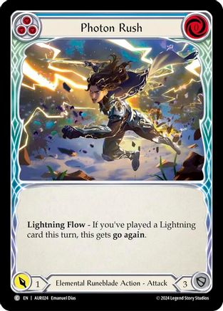 Photon Rush (Blue) [AUR024] (1st Strike)-1