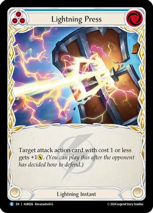 Lightning Press [AUR026] (1st Strike)-1