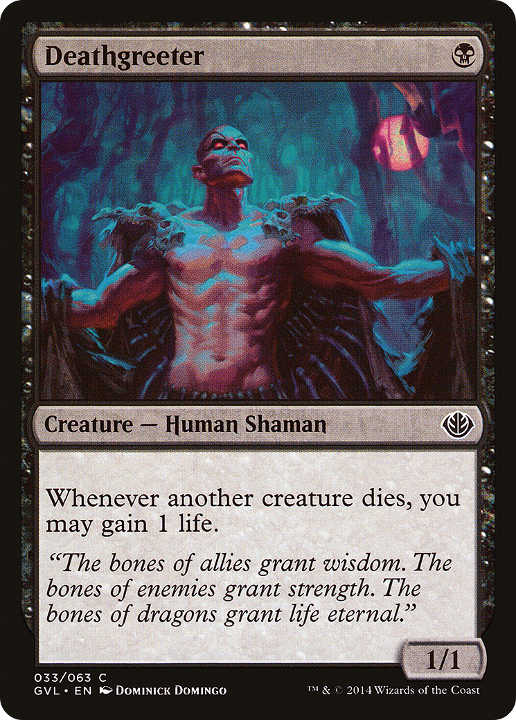 Deathgreeter (Garruk vs. Liliana) [Duel Decks Anthology]-1
