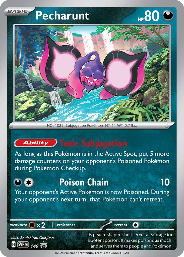 Pecharunt (149) [Scarlet & Violet: Black Star Promos]-1