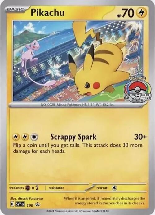 Pikachu (190) [Scarlet & Violet: Black Star Promos]-1