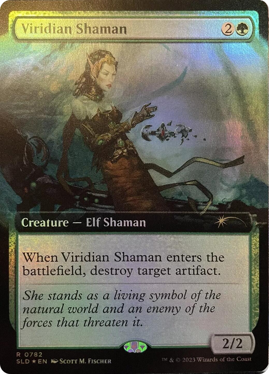 Viridian Shaman (Extended Art) [Secret Lair Drop Series]-1