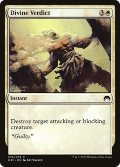 Divine Verdict (ORI-274) - Magic Origins Foil-1