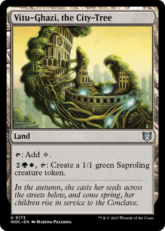 Vitu-Ghazi, the City-Tree (WOC-173) - Wilds of Eldraine Commander-1