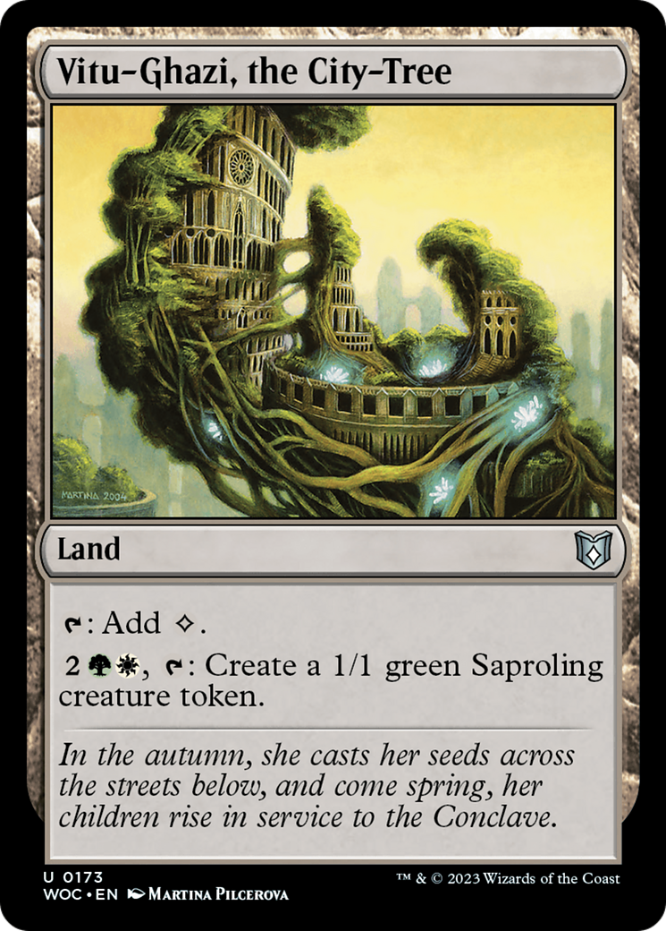 Vitu-Ghazi, the City-Tree (WOC-173) - Wilds of Eldraine Commander-1