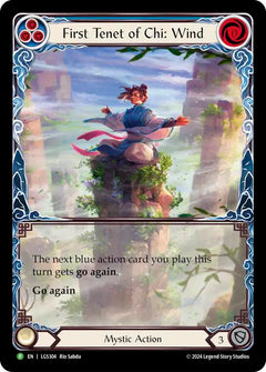First Tenet of Chi: Wind [LGS304] (Promo)  Rainbow Foil-1
