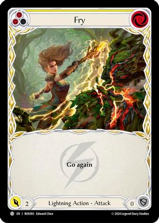Fry (Yellow) [ROS093] (Rosetta)  Rainbow Foil-1