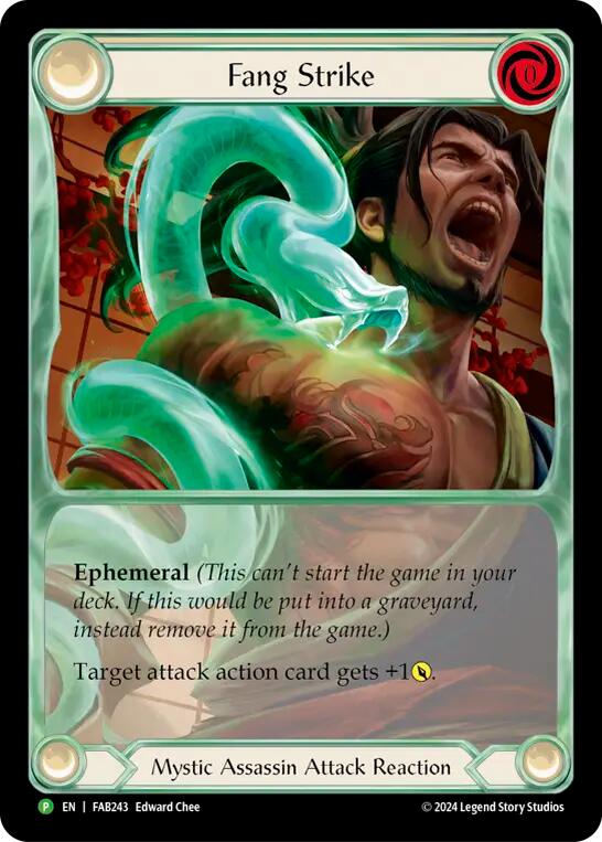 Fang Strike [FAB243] (Promo)  Cold Foil-1