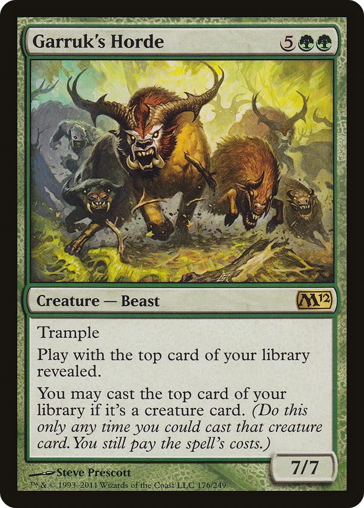 Garruk's Horde [Magic 2012]-1