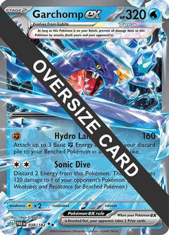 Garchomp ex 038/182  - Holofoil Jumbo Cards - Promo-1