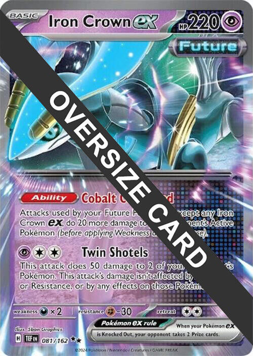 Iron Crown ex (081) (Jumbo Card) [Scarlet & Violet: Black Star Promos]-1