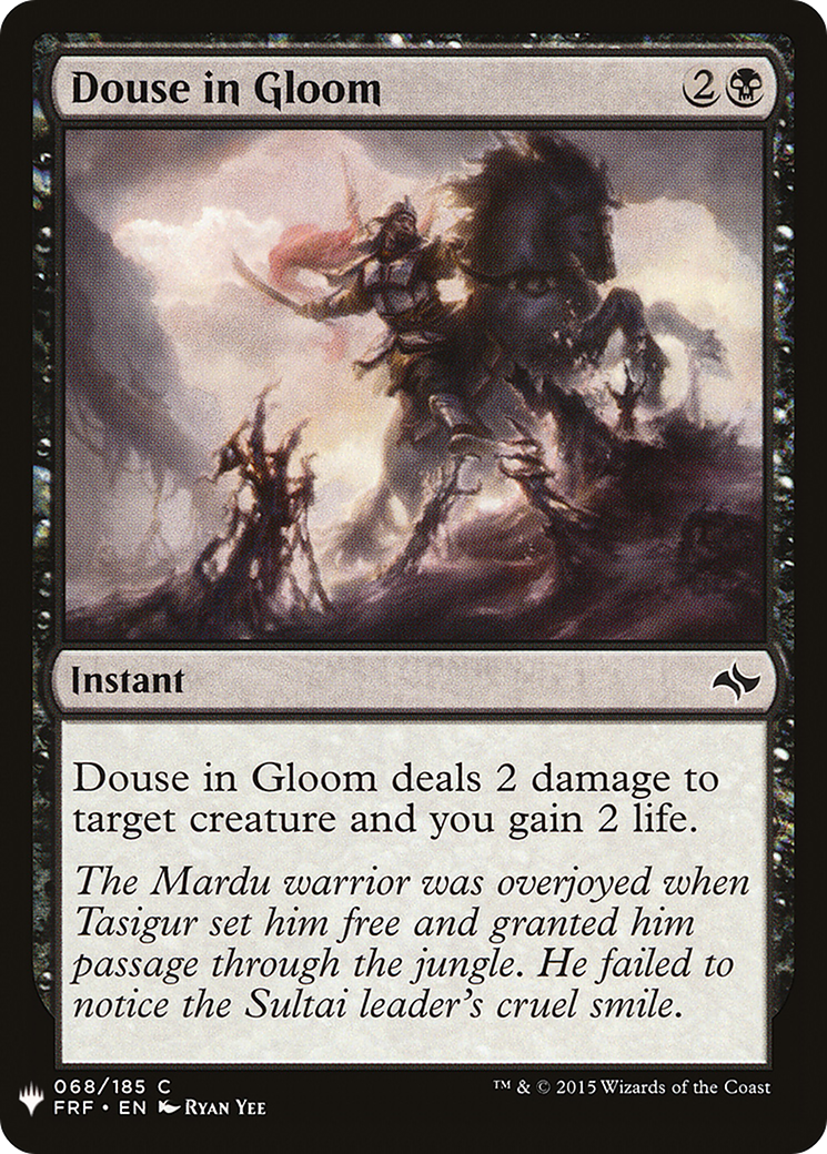 Douse in Gloom [Mystery Booster]-1