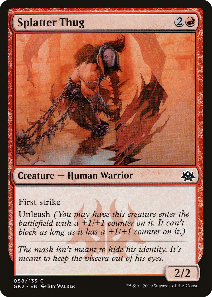 Splatter Thug [Ravnica Allegiance Guild Kit]-1