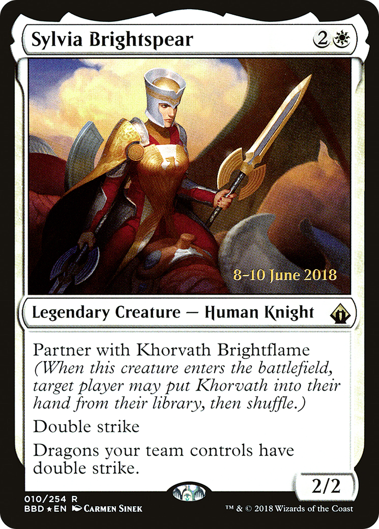 Sylvia Brightspear [Battlebond Prerelease Promos]-1