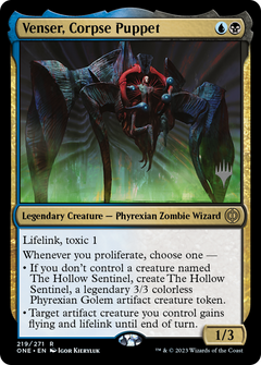 Venser, Corpse Puppet (PPONE-219) - Phyrexia: All Will Be One Promos Foil-1