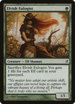 Elvish Eulogist [Lorwyn]-1