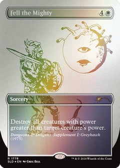 Fell the Mighty (Rainbow Foil) [Secret Lair Drop Series]-1