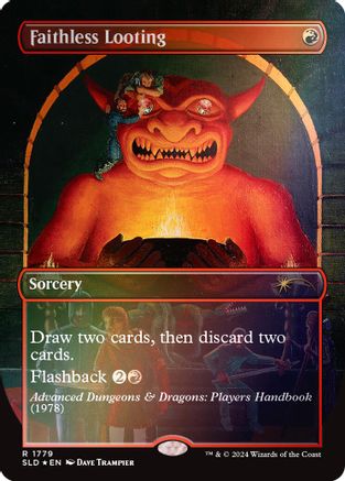 Faithless Looting (Rainbow Foil) [Secret Lair Drop Series]-1