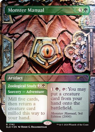 Monster Manual (Rainbow Foil) [Secret Lair Drop Series]-1