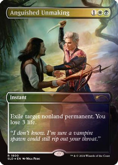 Anguished Unmaking (1800) (Rainbow Foil) [Secret Lair Drop Series]-1