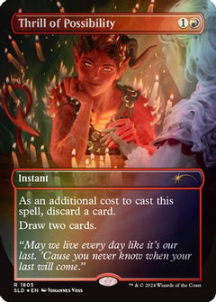 Thrill of Possibility (Rainbow Foil) [Secret Lair Drop Series]-1
