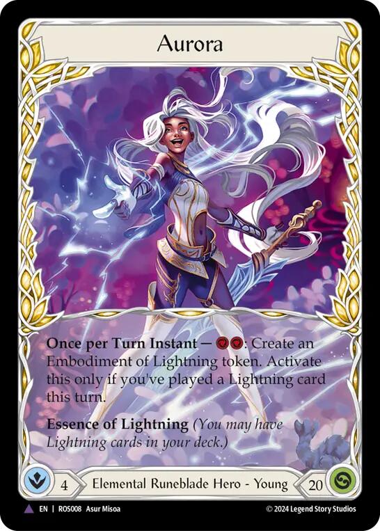 Aurora (Marvel) (Alternate Art) [ROS008] (Rosetta)  Cold Foil-1