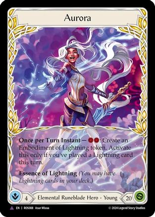 Aurora (Marvel) (Alternate Art) [ROS008] (Rosetta)  Cold Foil-3