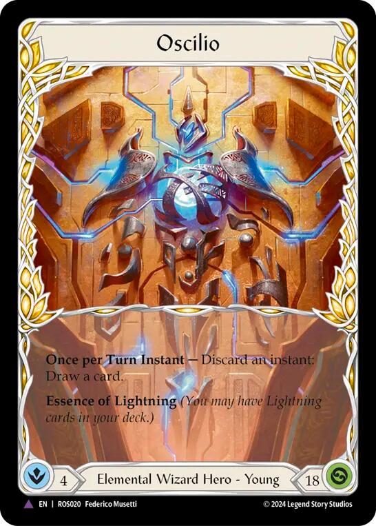 Oscilio (Marvel) [ROS020] (Rosetta)  Cold Foil-2
