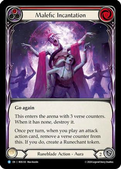 Malefic Incantation (Red) [ROS130] (Rosetta)  Rainbow Foil-1