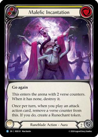 Malefic Incantation (Yellow) [ROS131] (Rosetta)-1