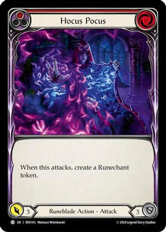 Hocus Pocus (Red) [ROS143] (Rosetta)  Rainbow Foil-1