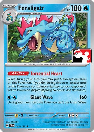Feraligatr (041/162) [Prize Pack Series Five]-1