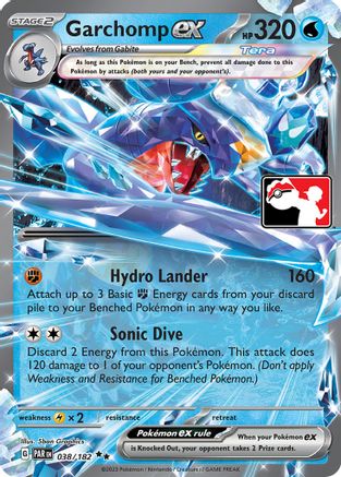 Garchomp ex (038/182) [Prize Pack Series Five]-1
