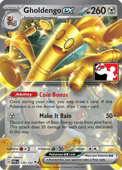 Gholdengo ex (139/182) [Prize Pack Series Five]-1