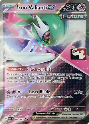 Iron Valiant ex (089/182) [Prize Pack Series Five]-1