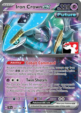 Iron Crown ex (081/162) [Prize Pack Series Five]-1