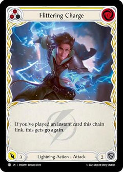 Flittering Charge (Yellow) [ROS090] (Rosetta)  Rainbow Foil-1