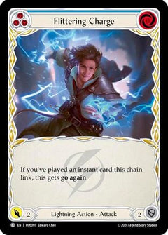 Flittering Charge (Blue) [ROS091] (Rosetta)  Rainbow Foil-1