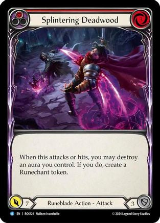 Splintering Deadwood (Red) [ROS121] (Rosetta)  Rainbow Foil-1
