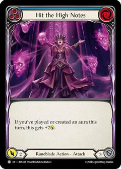 Hit the High Notes (Blue) [ROS142] (Rosetta)  Rainbow Foil-1