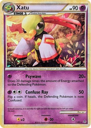 Xatu 011/95  - Holofoil Blister Exclusives - Holo Rare-1