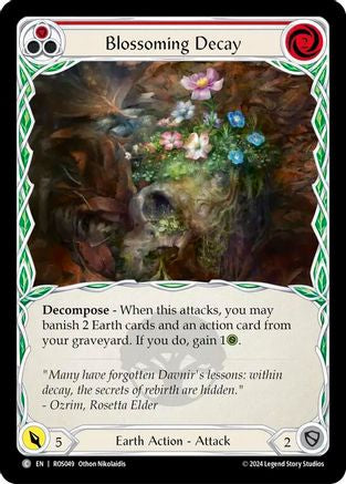 Blossoming Decay (Red) [ROS049] (Rosetta)-1